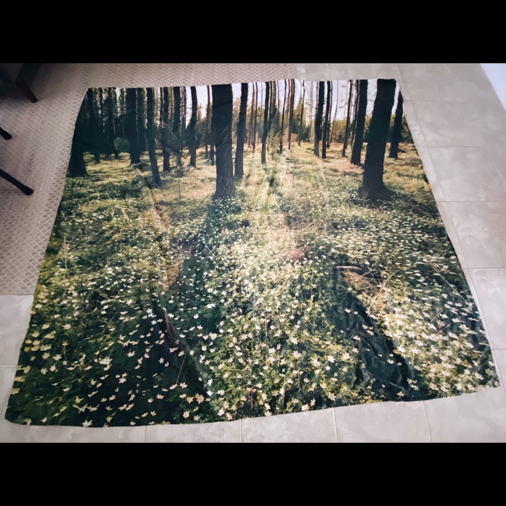 Urban Outfitters forest moonbeam tapestry
